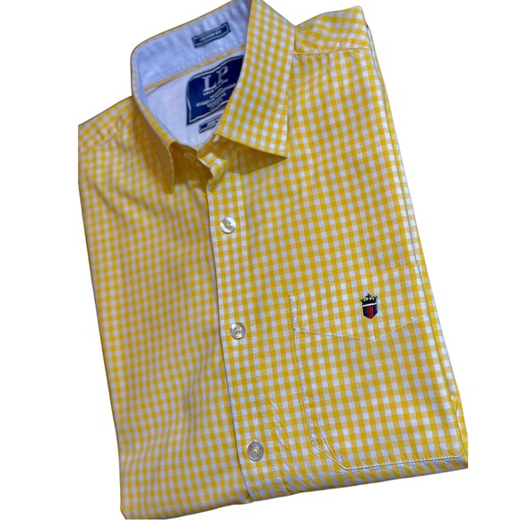 Louis Philippe | Casual Shirt | Mens | Large | Yellow - Picture 7 of 7